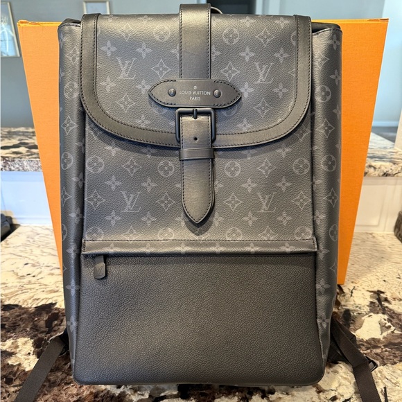 Louis Vuitton Saumur Backpack - Picture 1 of 16